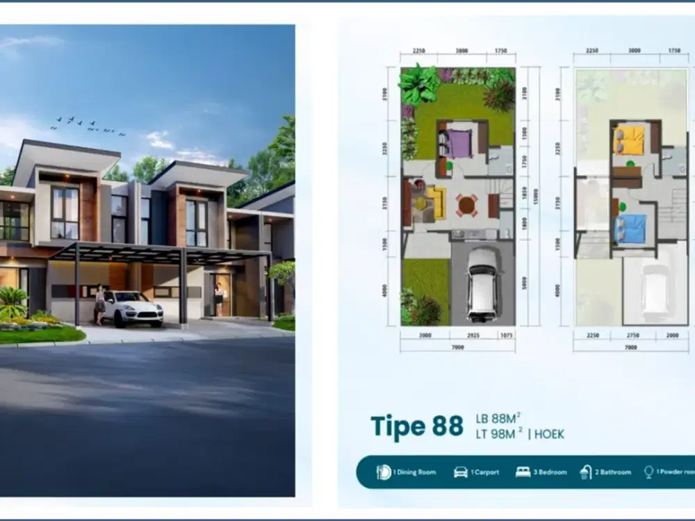 DIJUAL RUMAH DI GRAND CITY