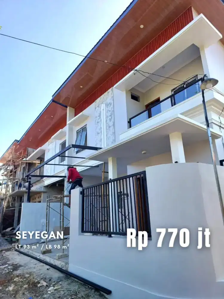 Dijual Rumah 2 Lantai Hanya 770 juta di Seyegan