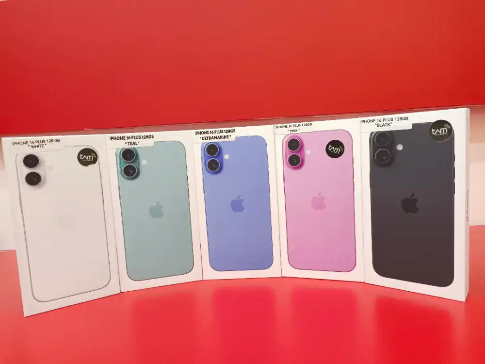 IPHONE 16 PLUS 128GB RESMI/IBOX