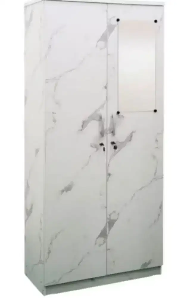 Lemari Pakaian Kayu 2 Pintu