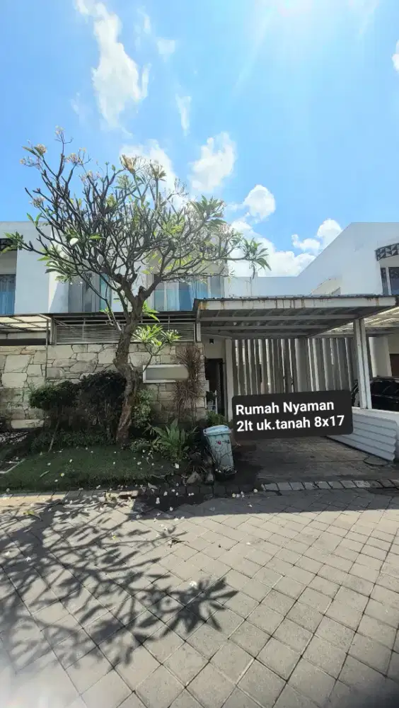 Rumah 2lt di surabaya barat perumahan forest mansion
