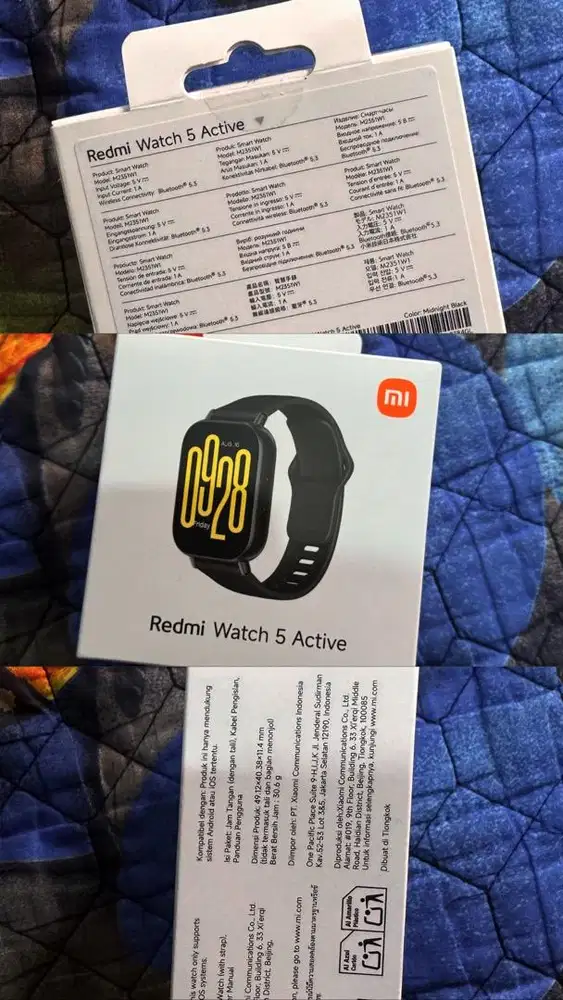 SMARTWATCH REDMI 5 ACTIVE NEW BNIB SEGEL