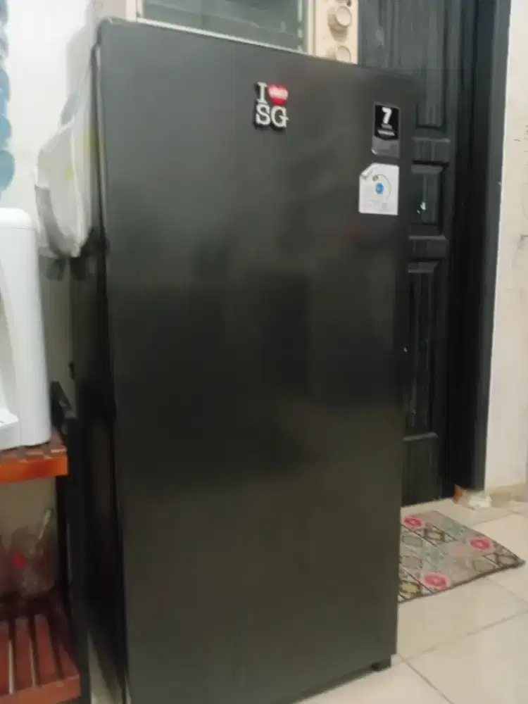 Kulkas merk Aqua 1pintu kondisi no minus