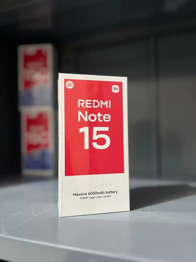 NEW REDMI NOTE 15 SERIES GARANSI RESMI XIAOMI INDONESIA!!