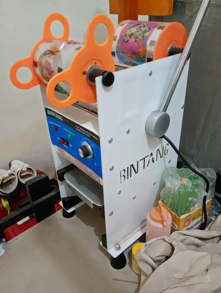 Mesin press cup Masi mulus tinggal pakai