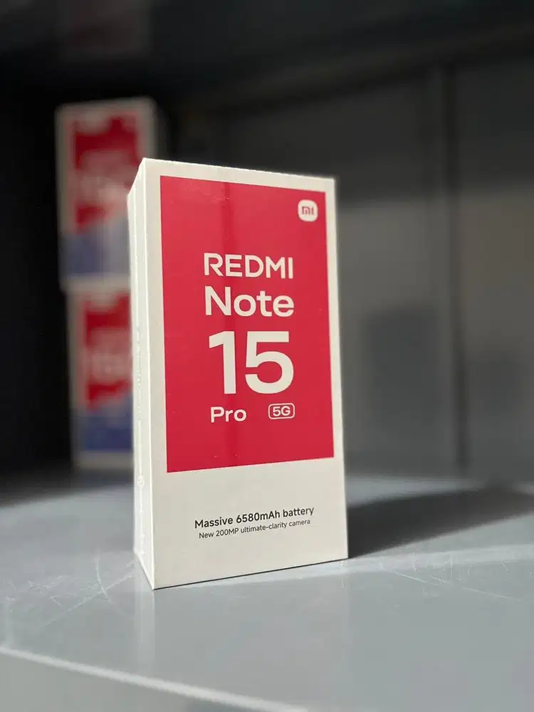 NEW REDMI NOTE 15 SERIES GARANSI RESMI XIAOMI INDONESIA!!