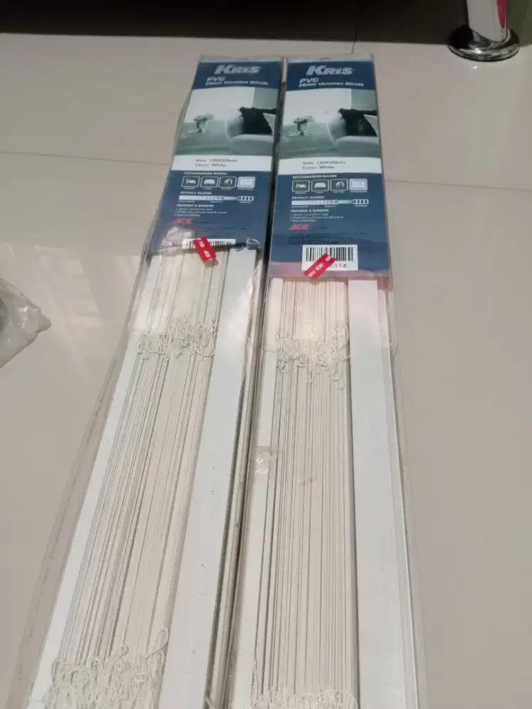 Tirai PVC ukuran 120x200