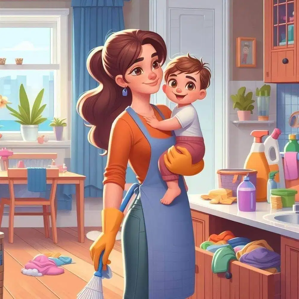 Dibutuhkan Art (beberes) + Momong