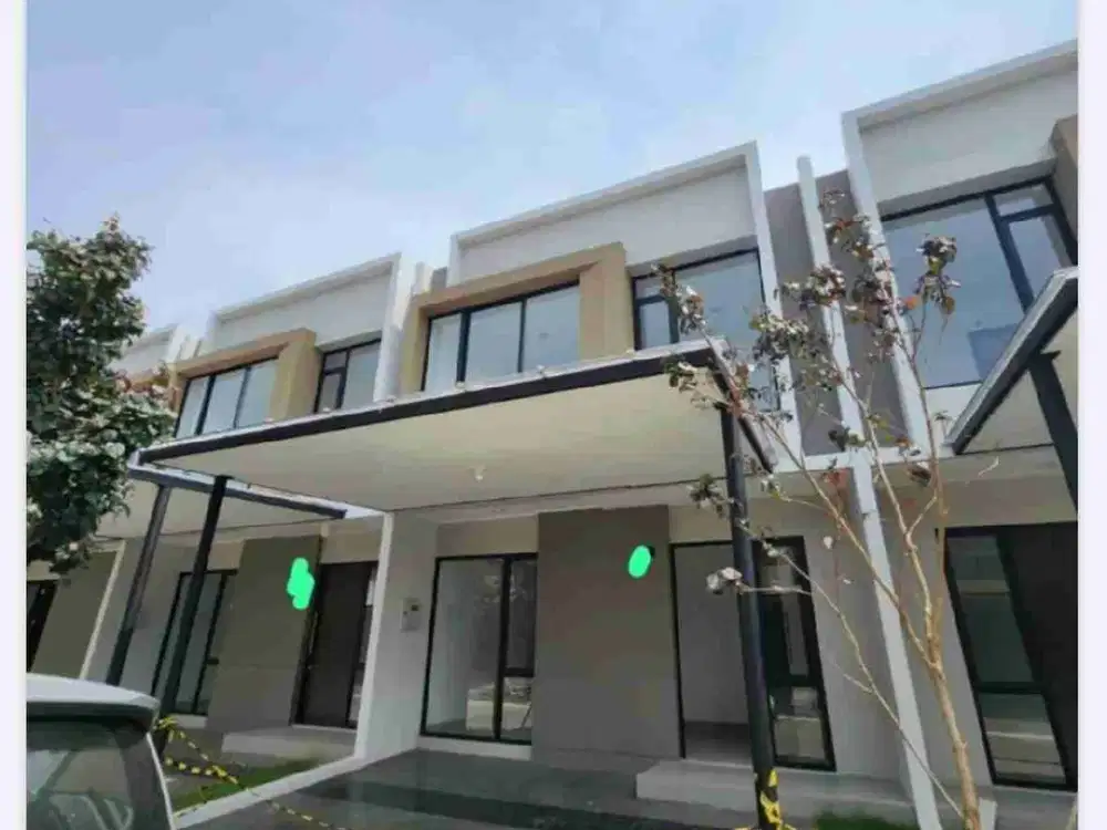 Disewakan murah rumah PIK Milenial 6x10 2+1BR sudah ada 3 ac