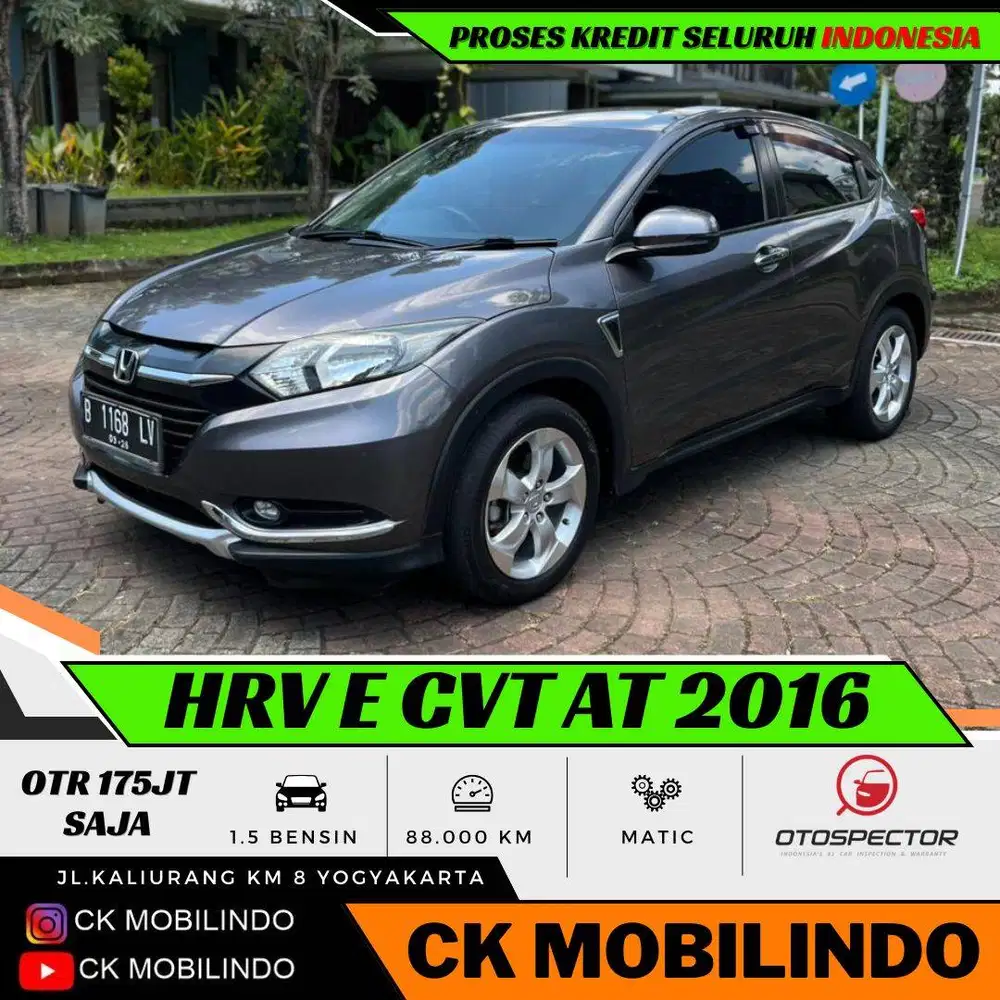 Honda HRV E CVT Matic 2016 ISTIMEWA DP Minim Kredit Murah