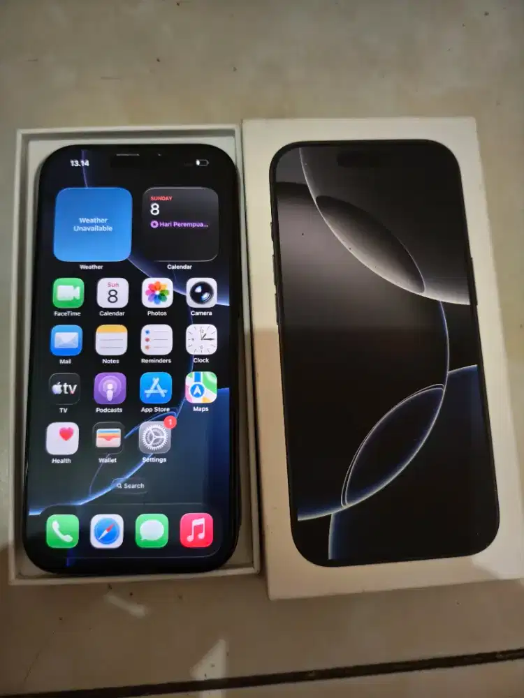 Iphon 16 pro 128gb Ibox Garansi Panjang