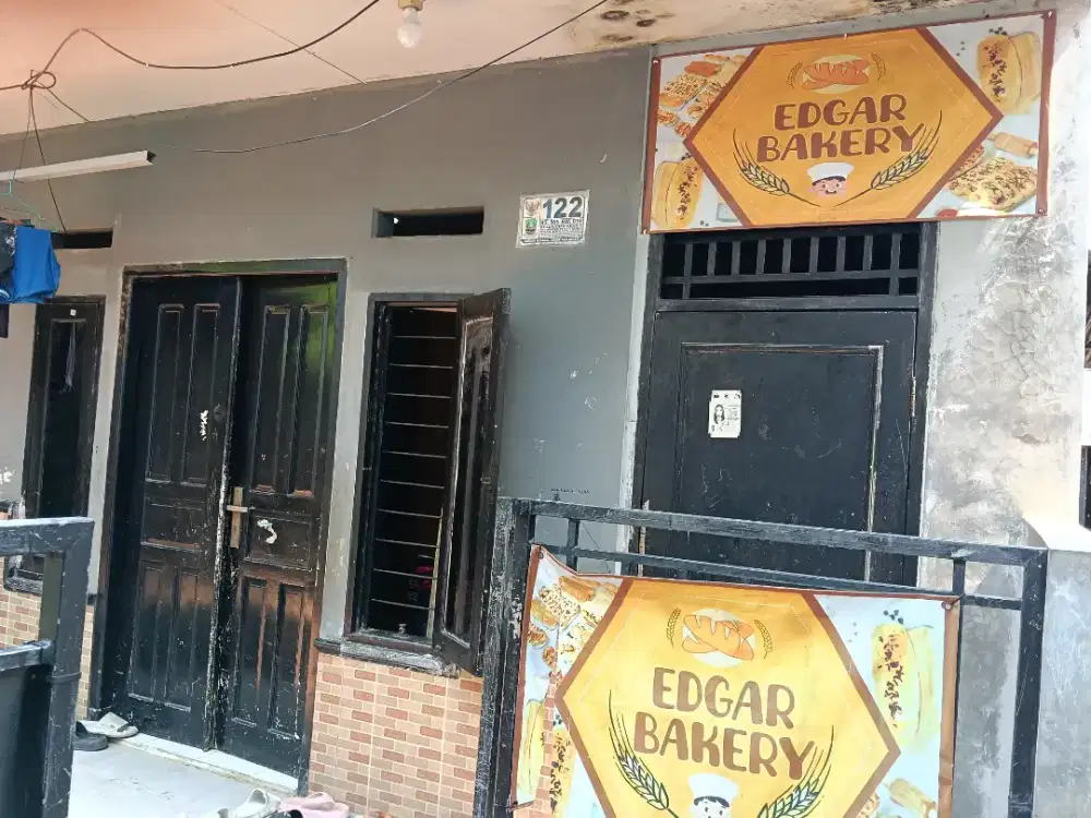 Rumah dijual 76meter sertifikat bebas banjir ada buat parkiran motor