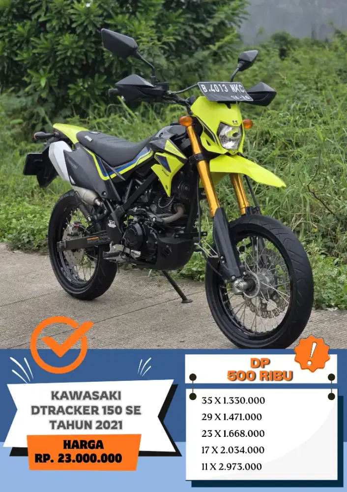 KAWASAKI DTRACKER 150 SE TAHUN 2021