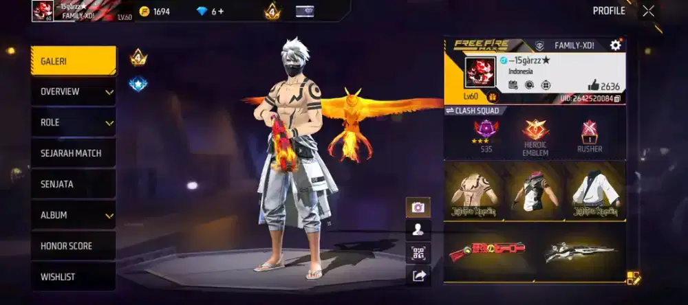 akun ff sultan termurah promo besar-besaran akun stok terbatas buruan