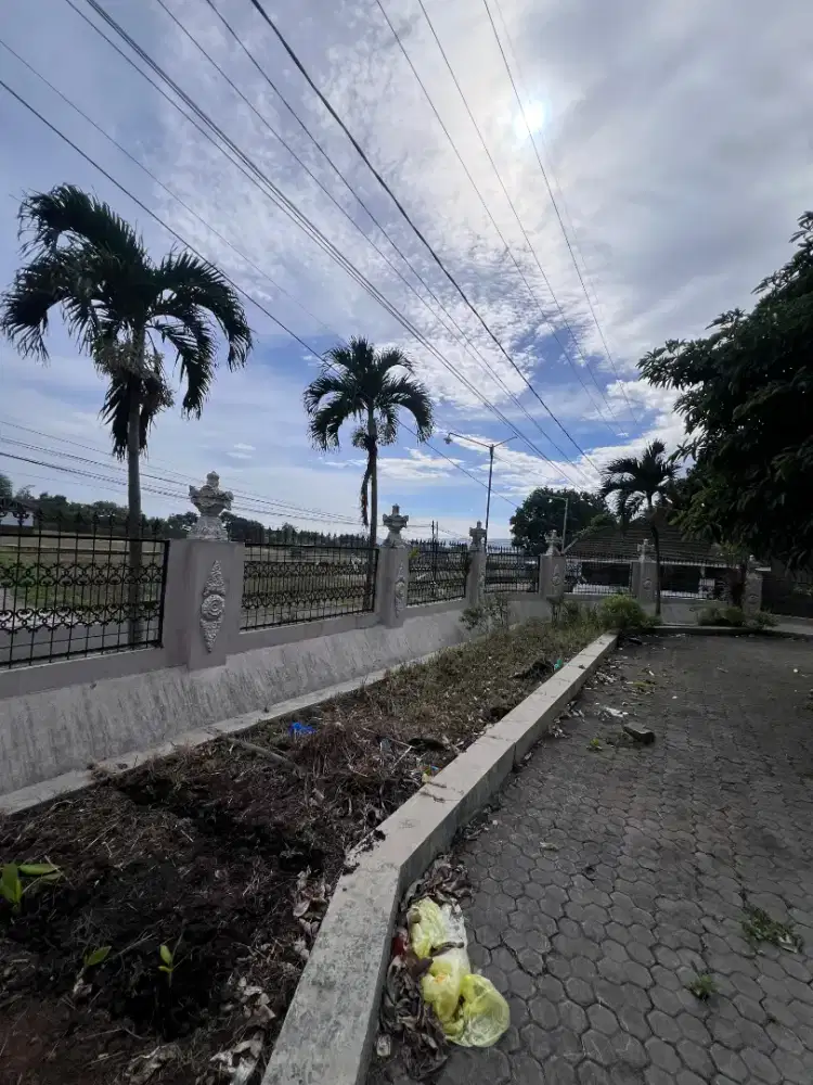 Dijual tanah bangunan strategis luas 5300m2 2lt view pegunungan+sawah