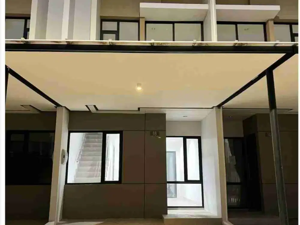 Disewakan murah rumah PIK milenial 4,5x12,5 2+1BR kosongan