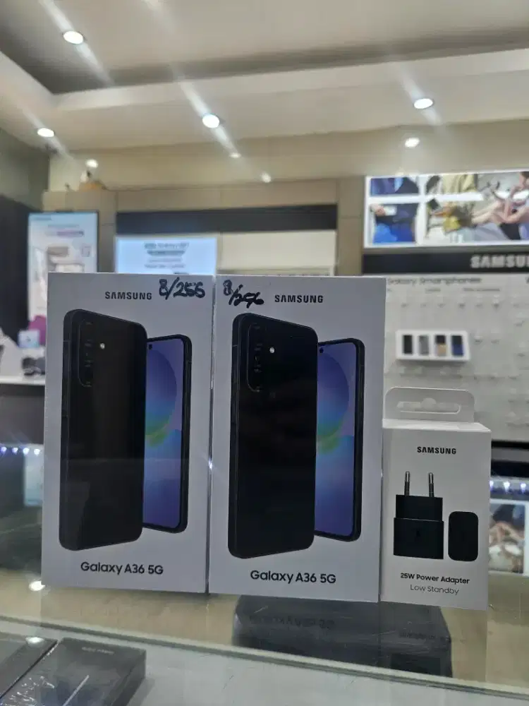 Samsung A36 5G free adapter 25 watt