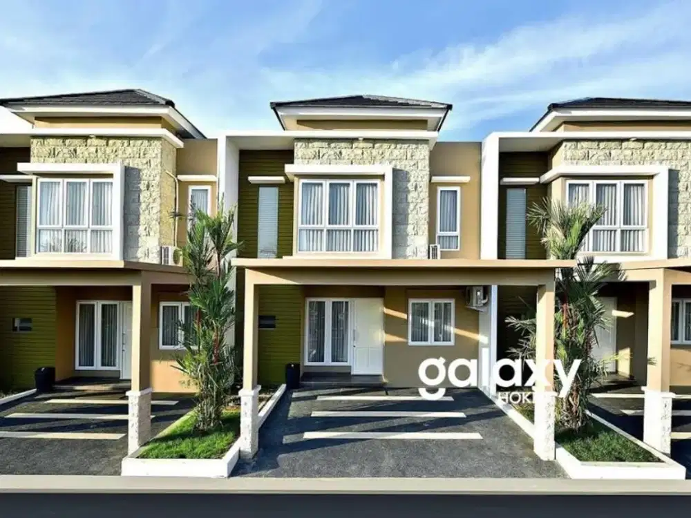 DISEWAKAN RUMAH 4BR SEMI FURNISHED DI HARVESTLAND JIMBARAN BADUNG