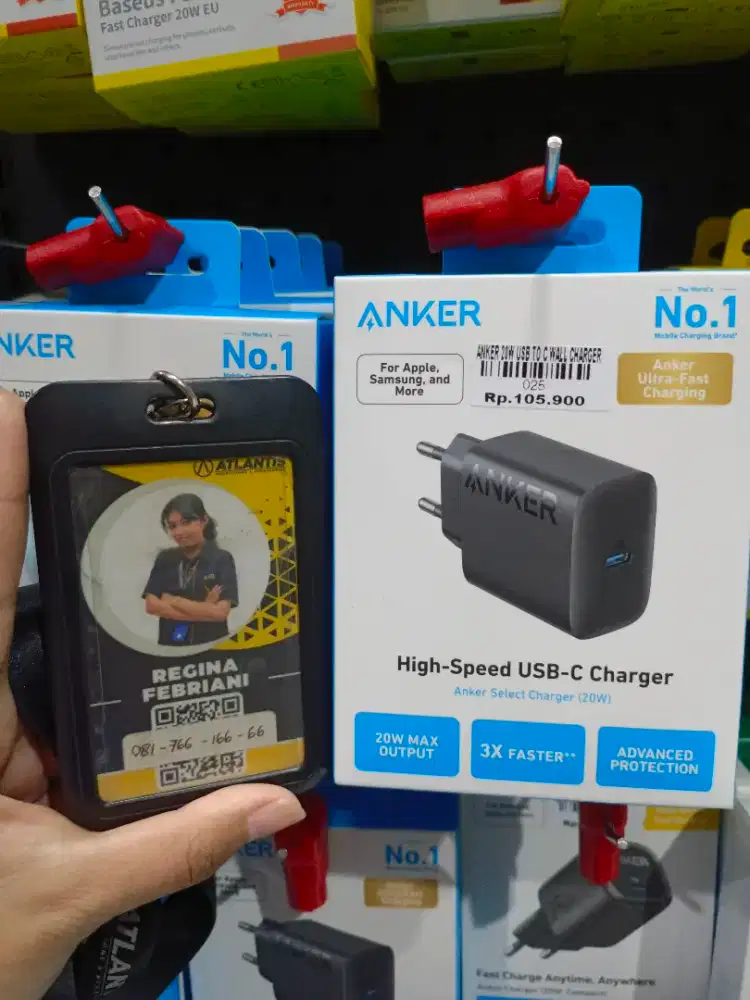 ANKER 20W USB TO C WALL CHARGER | ATLANTIS DAHSYAT