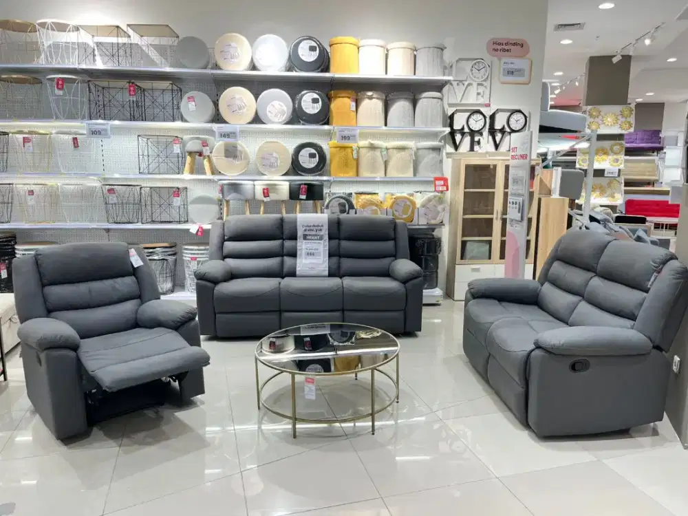 Sofa Set Recliner Termurah