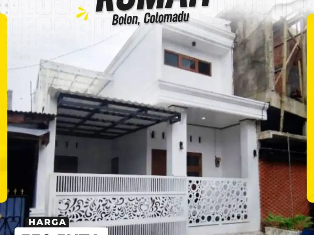 Rumah 2kamar Siap huni dekat Tol Banyudono, Bolon Colomadu Karanganyar