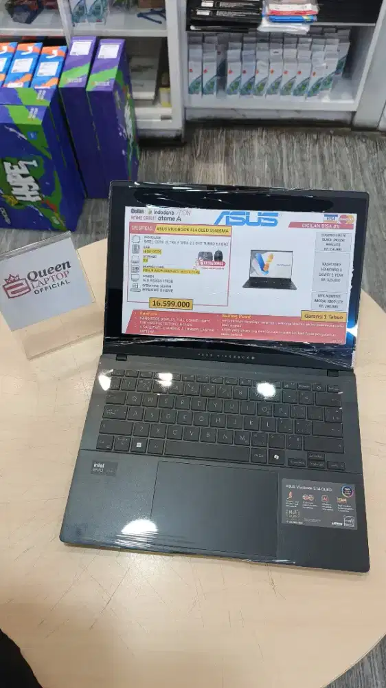 Laptop New Ultrabook Asus Vivobook S14 OLED Intel Evo Ultra 9 185 H