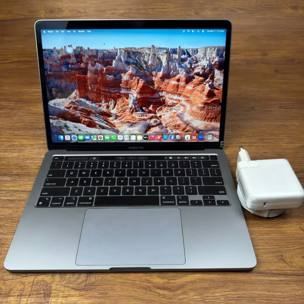 Macbook pro m1 2020 ram 16gb ssd 256gb siap pakai bisa cod