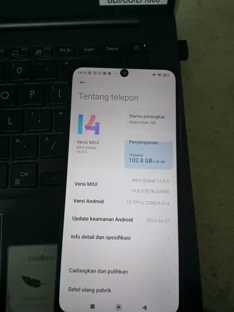 Xiaomi Redmi Note 10s 128GB