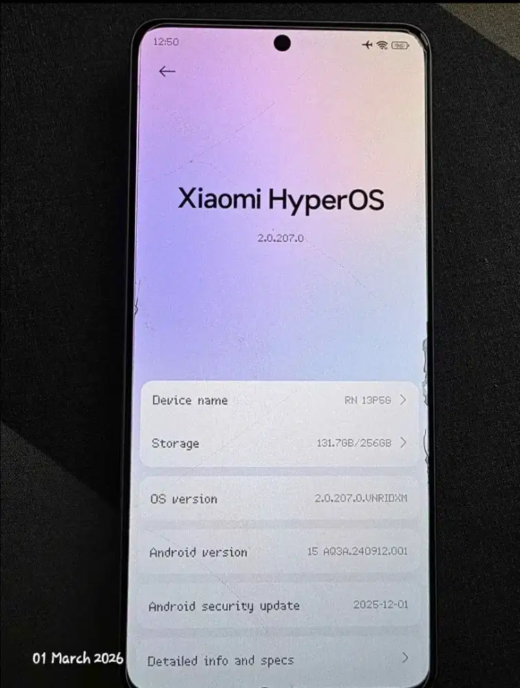 Redmi Note 13 Pro 5G 12/512 Hp + Charger