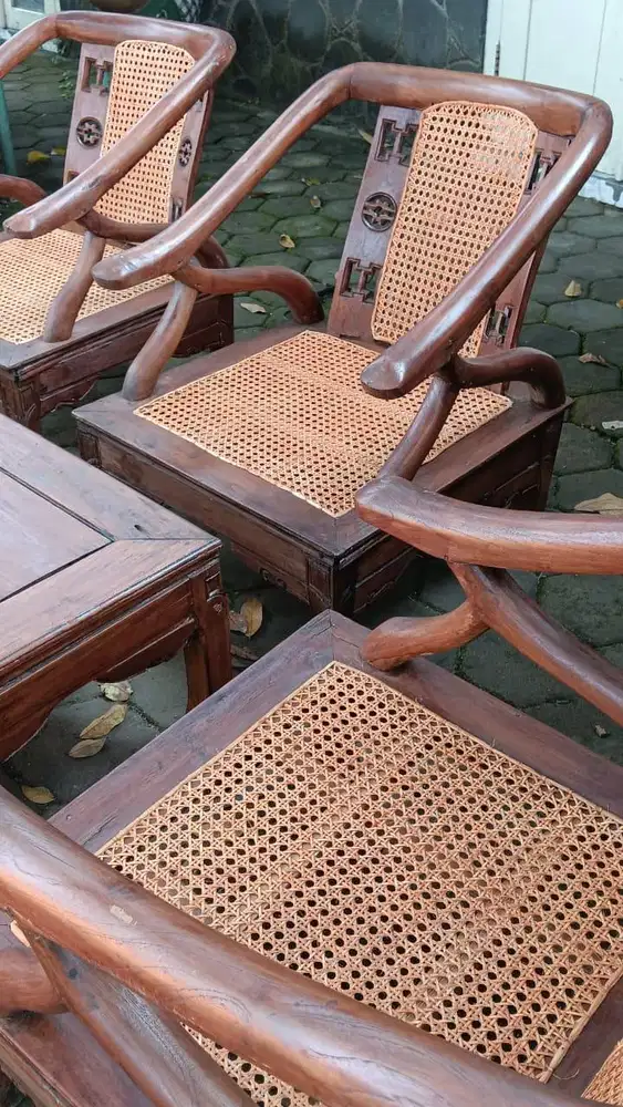 Murah Meja Kursi Tamu Bekas Jadul Lawasan Kuno Klasik Langka Lawas