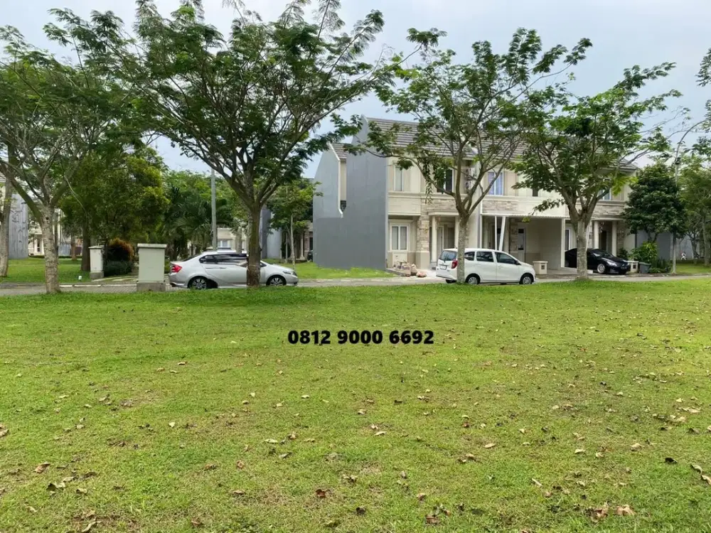 Jual Tanah Kavling Assana House Vanya Park BSD Tangerang dekat Ice bsd