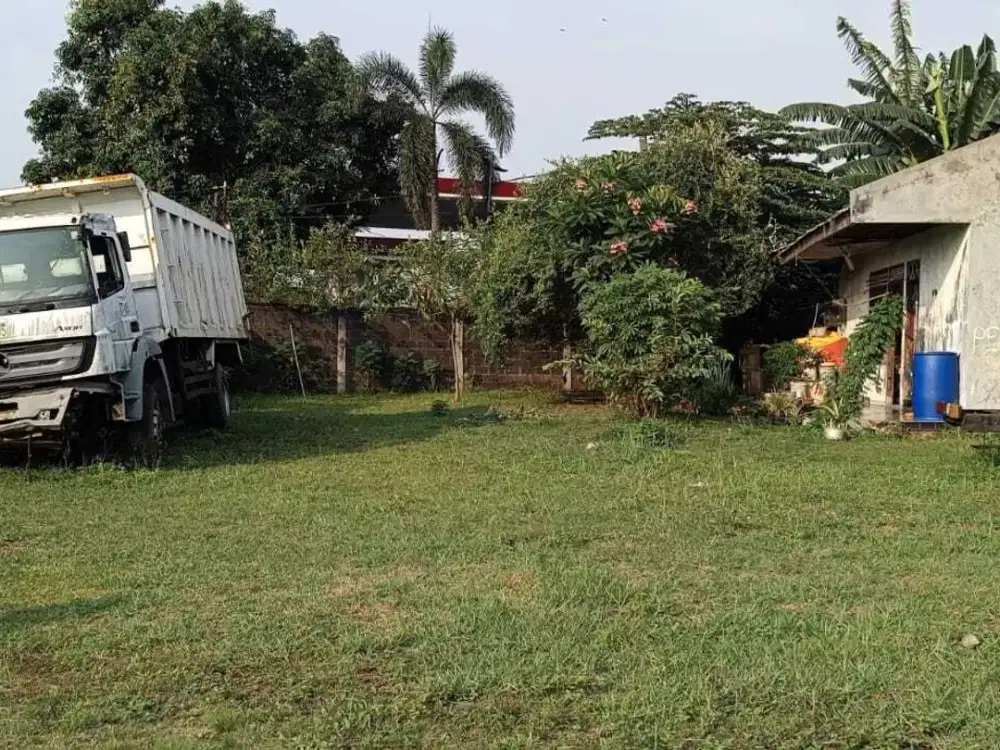 Dijual Tanah 2.123 M2 Lokasi Jalan Mercedes Benz Wanaherang Bogor