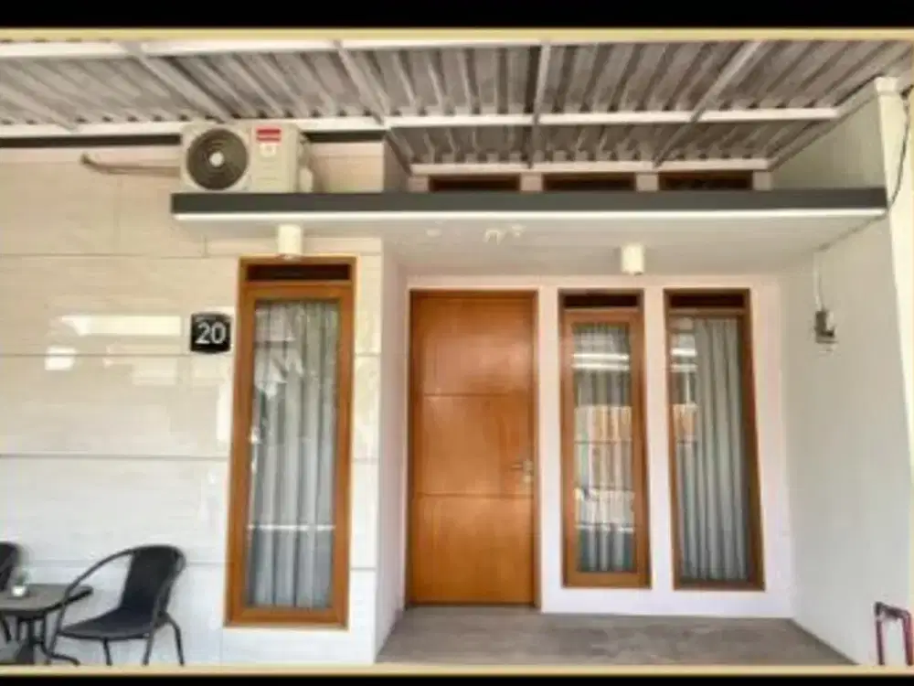 Rumah Lelang Murah 1 lantai SHM nyaman terawat di Perum Bumi Adipura