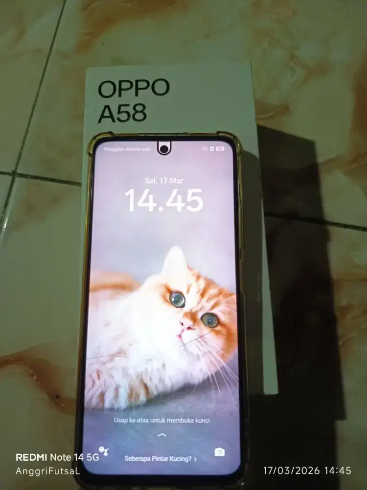 Jual oppo A58 masih muluss lengkap