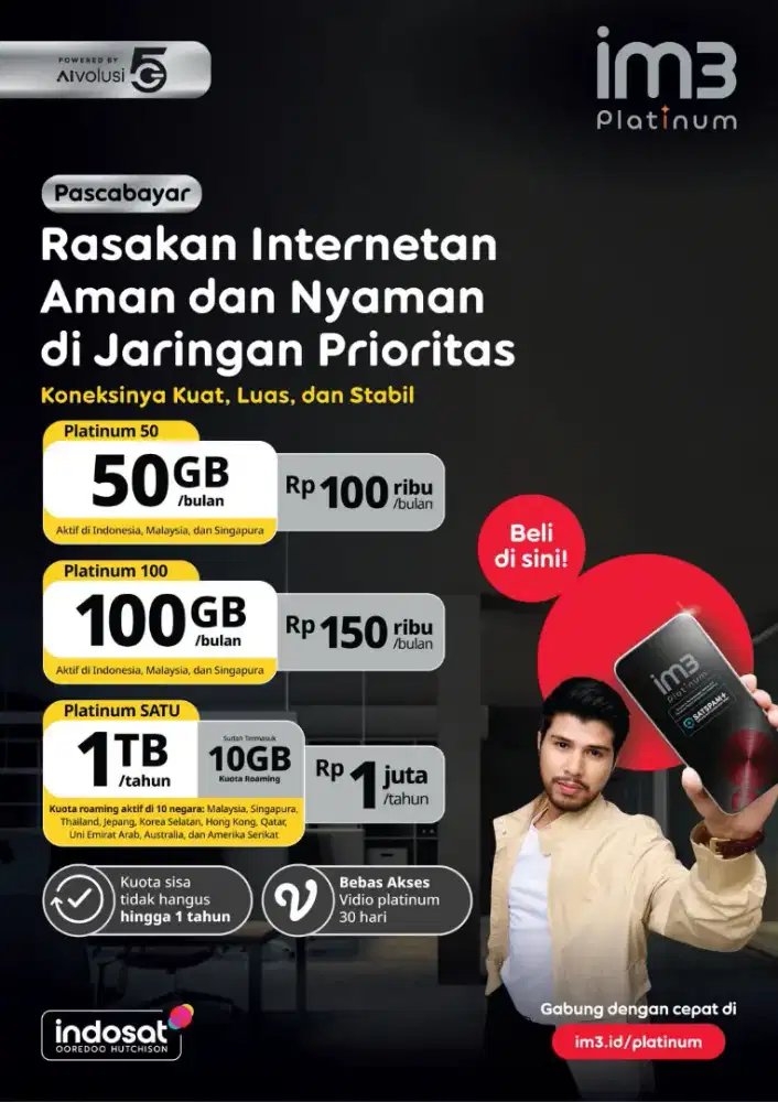 PROMO PAKET DATA INDOSAT 68 ribu perbulan