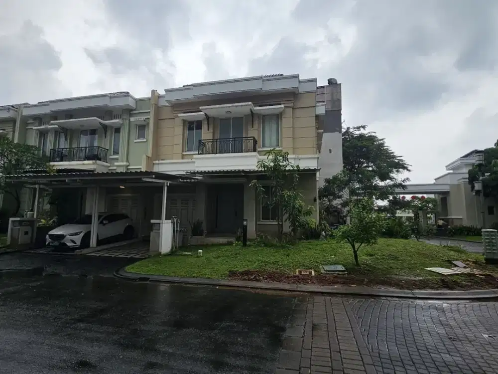 Super Rugi! Rumah Hoek Cluster Maxwell Gading Serpong, Harga 4M