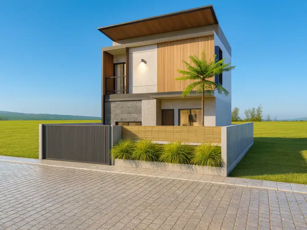 Dijual Rumah Cluster Jogja 2 Lantai Kontemporer Dekat Jl Kaliurang Km 9 UGM Sinduharjo Ngaglik