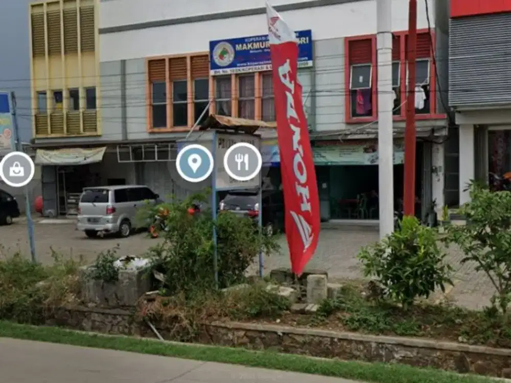 Investasi Ruko Dekat Kawasan Industri Mayora Pokphand Tangerang 4 Ruko Gandeng 1 Hoek Plus Lahan Parkir Luas 6,5M