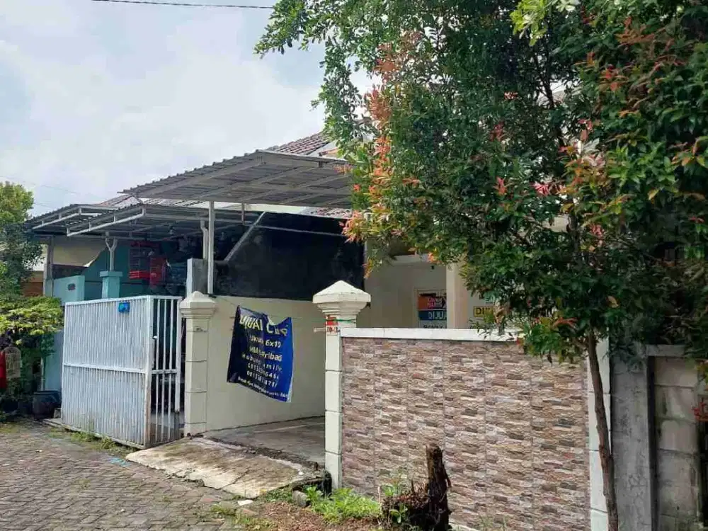 Dijual via lelang rumah griya amerta lokasi strategis dan dekat kampus