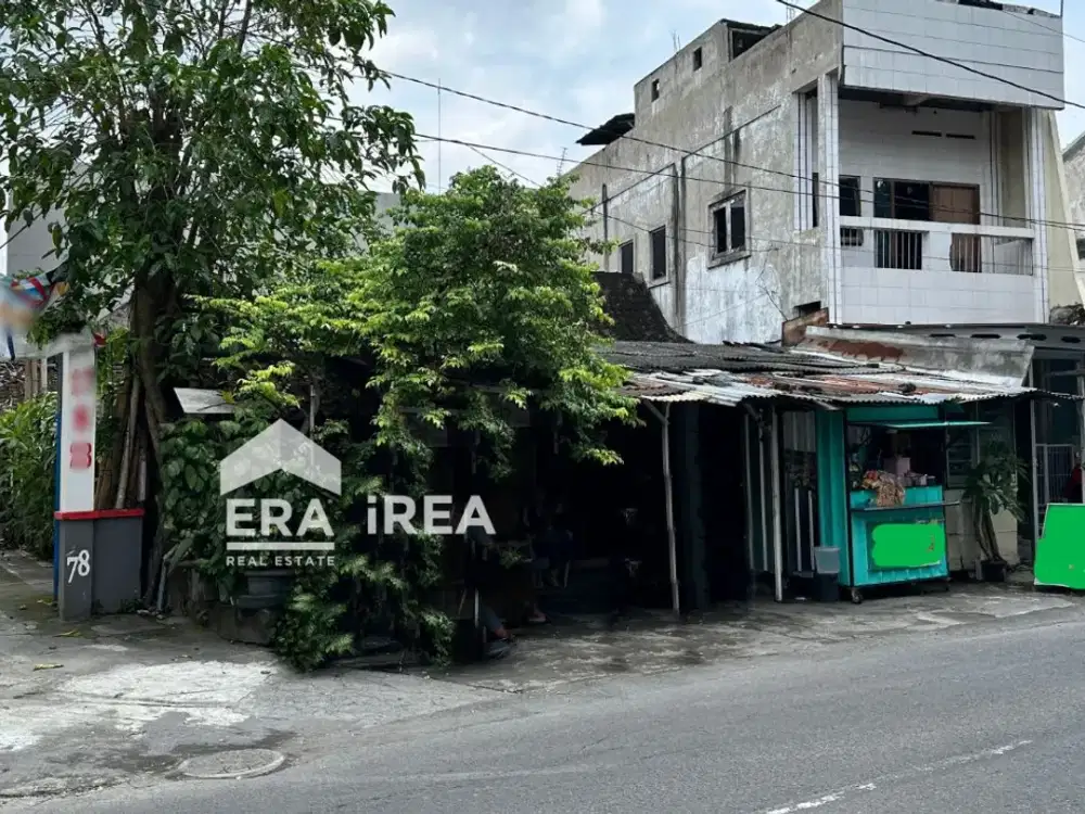 DIJUAL TANAH DAN BANGUNAN DEKAT STASIUN BALAPAN SOLO