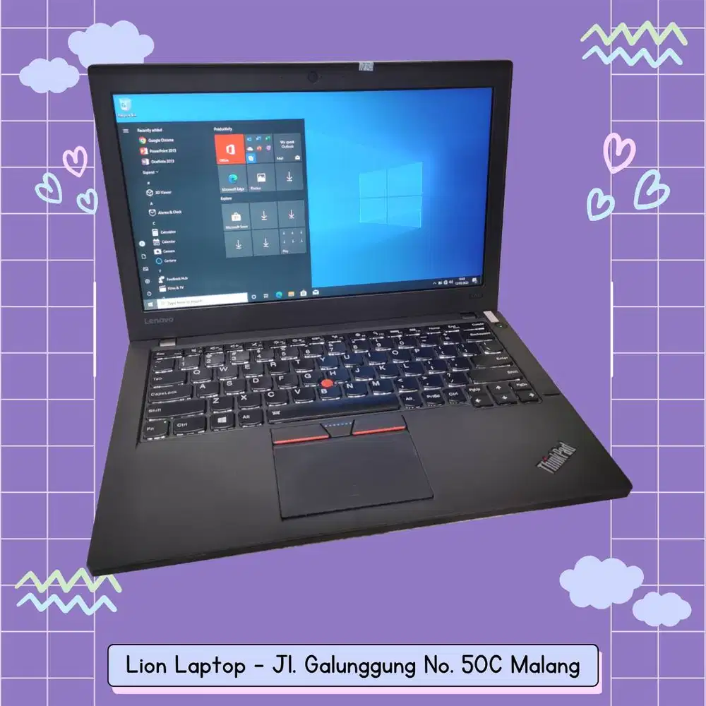 RAM 8GB SSD 256GB Core i5 2 Jutaan Lenovo Thinkpad X260 [17|03]