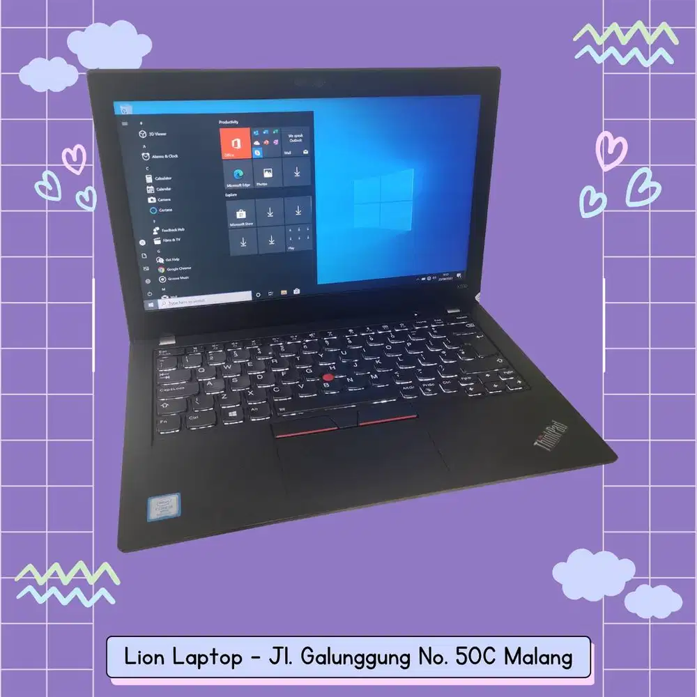 i5 Gen 8 RAM 8GB SSD 256GB Lenovo Thinkpad X280 [17|03]