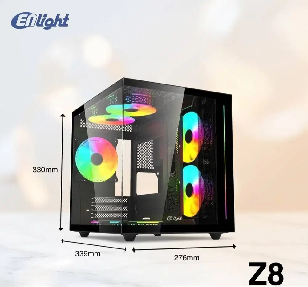 PC gaming edit Core i3 10105f+VGA RX6600 8GB+RaM 16GB+ssd 256GB+HD 500