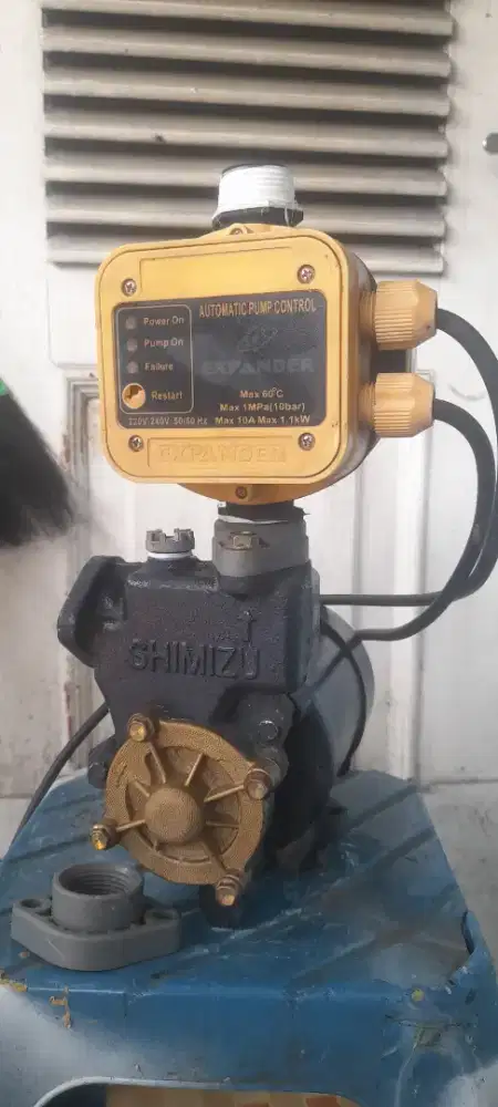 Djual mesin air shimizu bit 128 sm otomatis kontrol merk expander