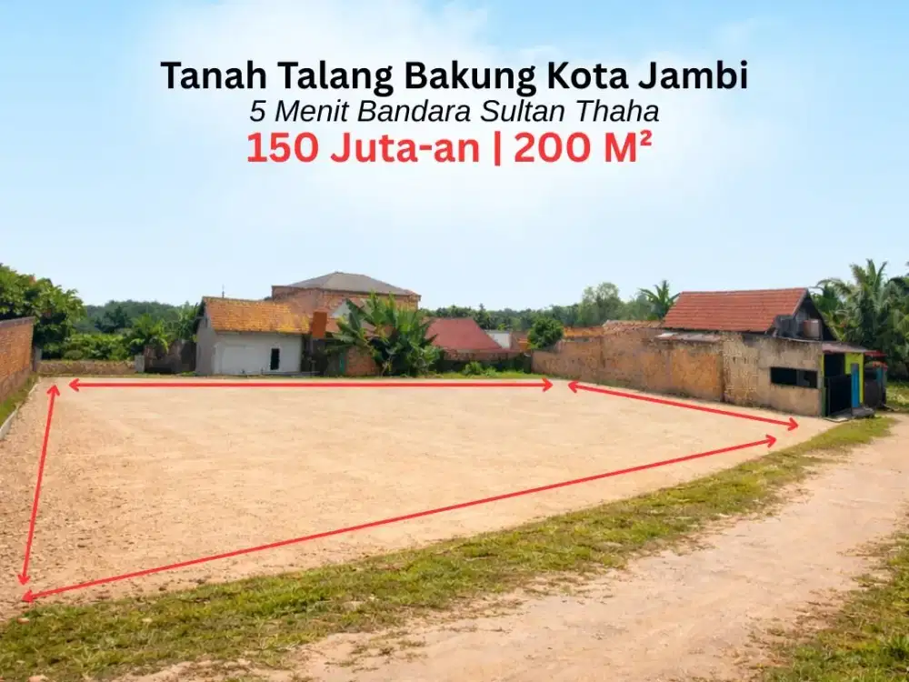 Tanah Dekat Bandara Kota Jambi