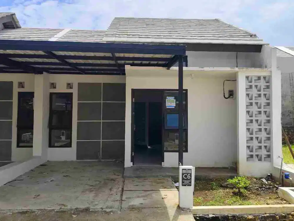 Rayakan lebaranmu di rumah Baru yang satu ini, minimalis dan sudah free kanopi pasti bikin betah