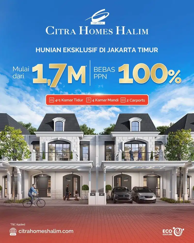 Hunian Modern Classic Premium di Lokasi Strategis
