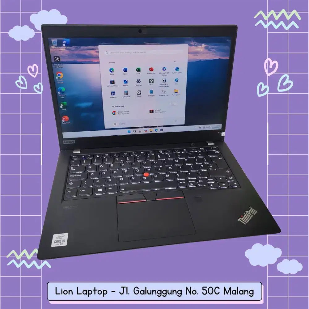 Core i5 Gen 10 slim mulus RAM 8GB SSD 256 Lenovo Thinkpad X13 [17|03]