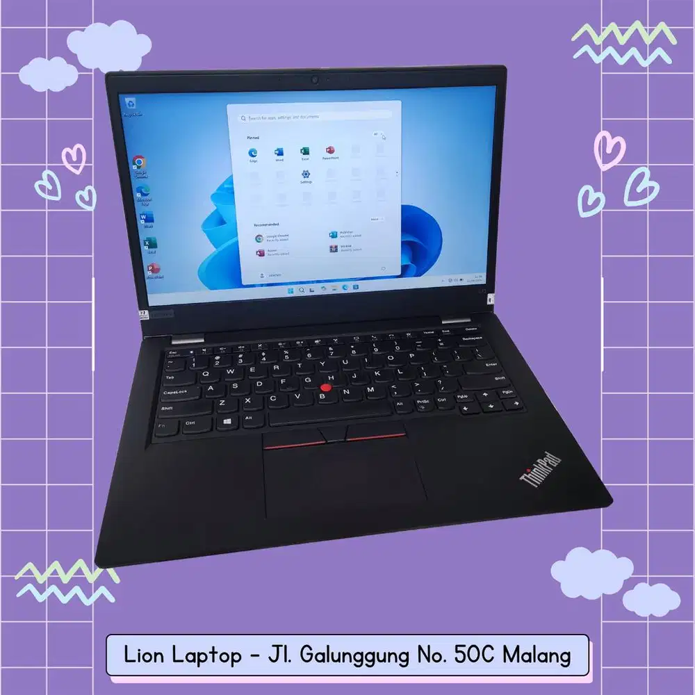 i5 GEN 11 3 JUTAAN RAM 8 SSD 256 Lenovo Thinkpad L13 [17|03]