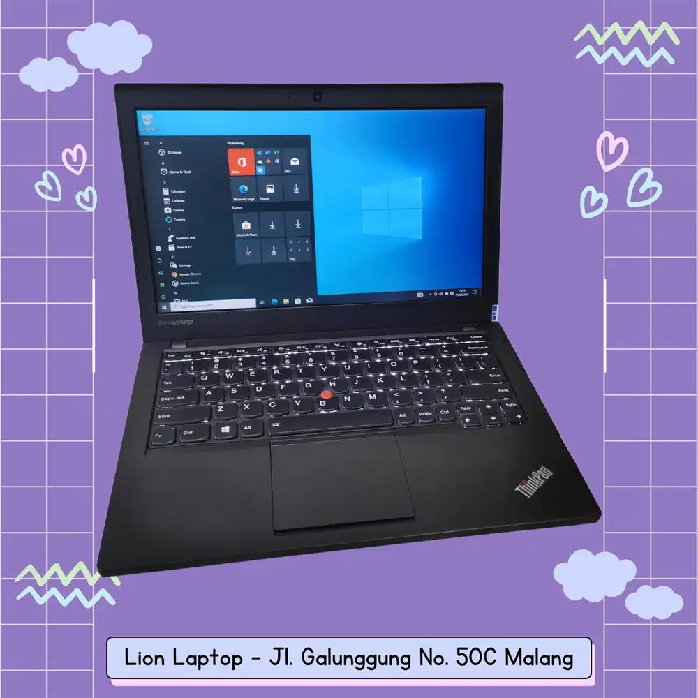 Core i7 RAM 8 Murah SSD 256 Lenovo Thinpad X240 [17|03]